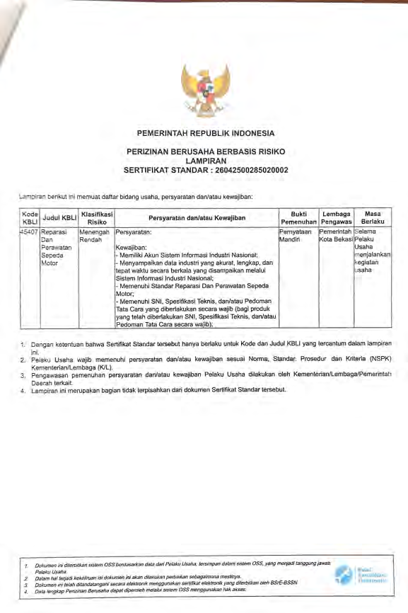Keputusan Menteri Hukum & HAM